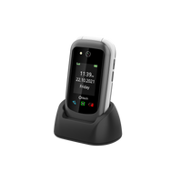 Thumbnail for Olitech EasyFlip 2 4G Seniors Phone Big Buttons GPS Location - Black/White