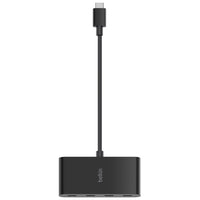 Thumbnail for Belkin Connect USB-C to 4Port USB-C Hub- Black