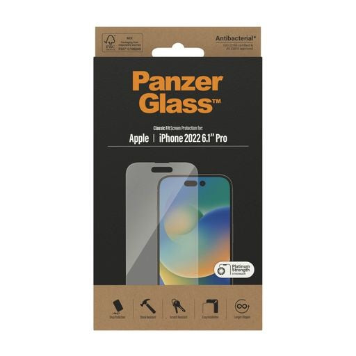 PanzerGlass Glass Screen Protector for Apple iPhone 14 Pro - (Classic Fit)