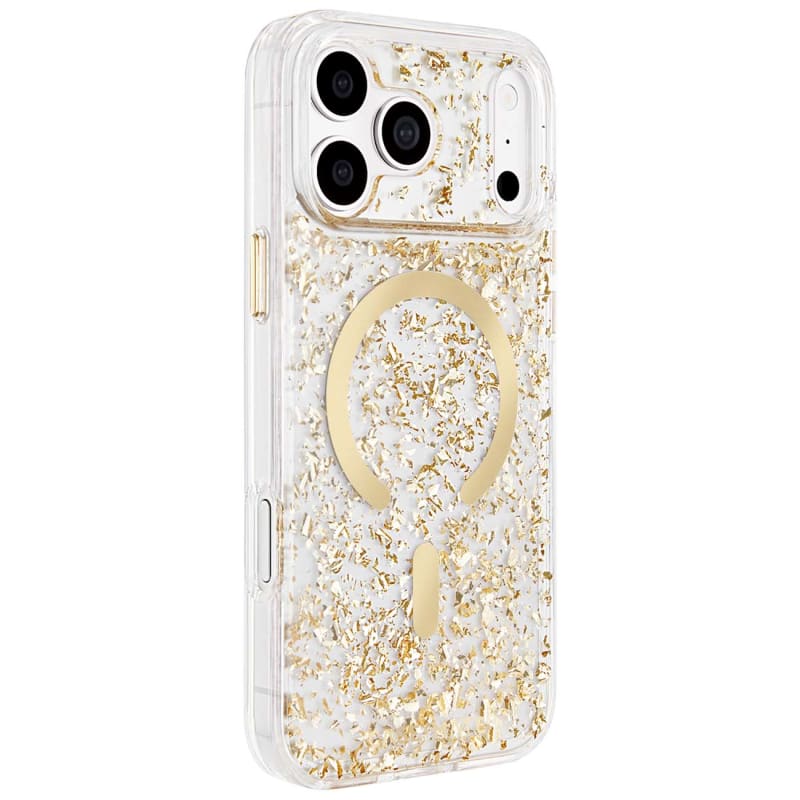 Case-Mate Karat Flakes MagSafe Case for iPhone 18 Pro - Gold