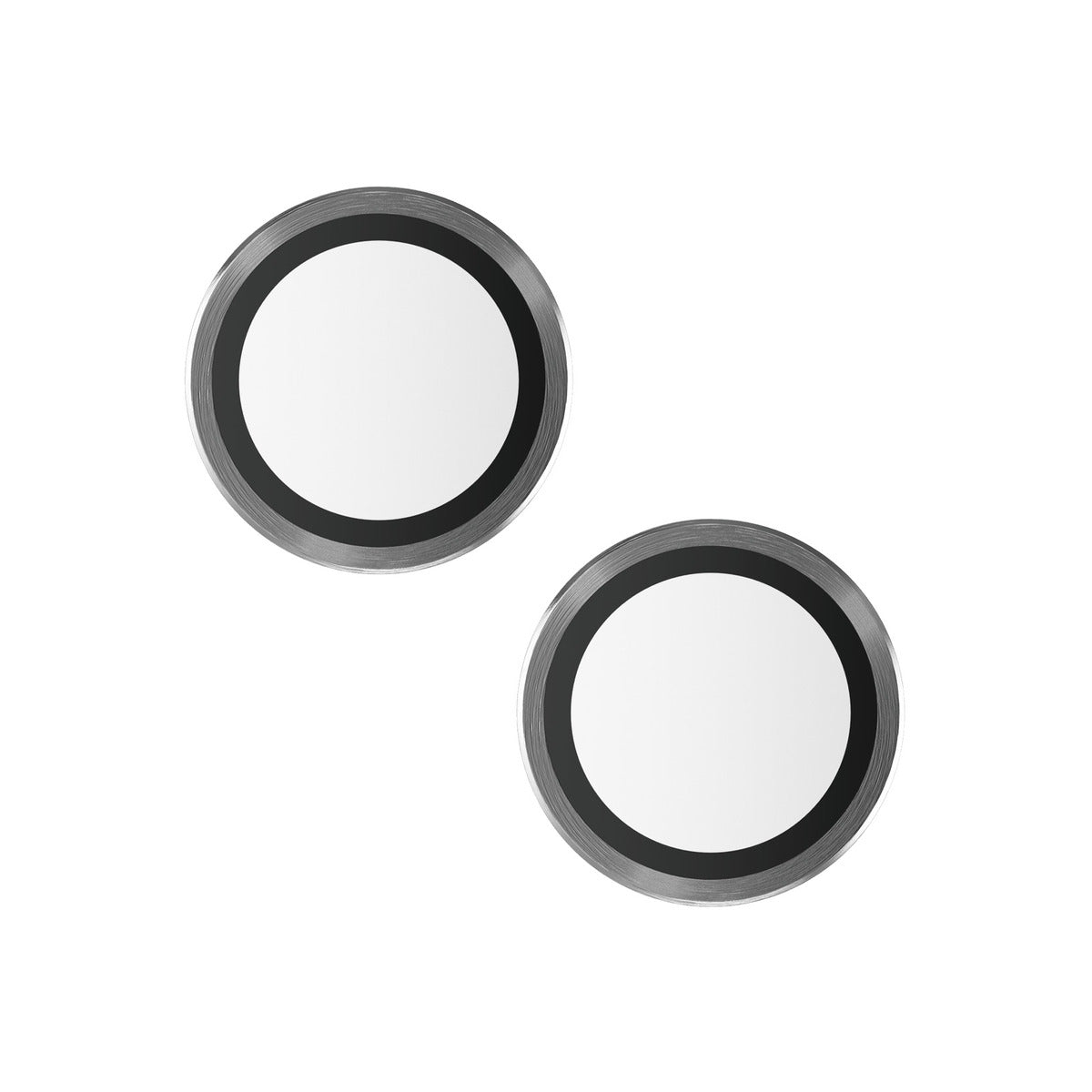 PanzerGlass Hoops Camera Lens Protector for iPhone 15 and iPhone 15 Plus - Black