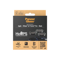 Thumbnail for PanzerGlass Hoops Camera Lens Protector for iPhone 15 Pro and iPhone 15 Pro Max - Black