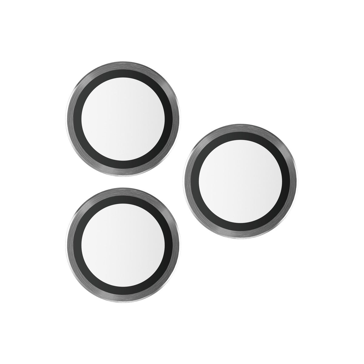 PanzerGlass Hoops Camera Lens Protector for iPhone 15 Pro and iPhone 15 Pro Max - Black