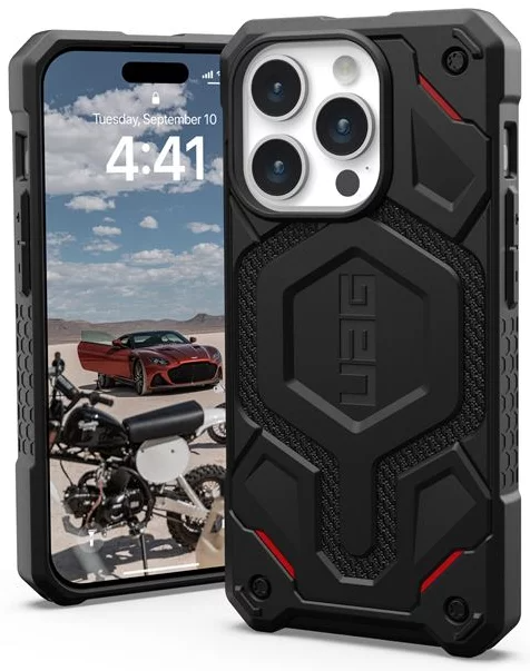 Uag Monarch Pro Magsafe Case For Iphone 15 Pro - Black