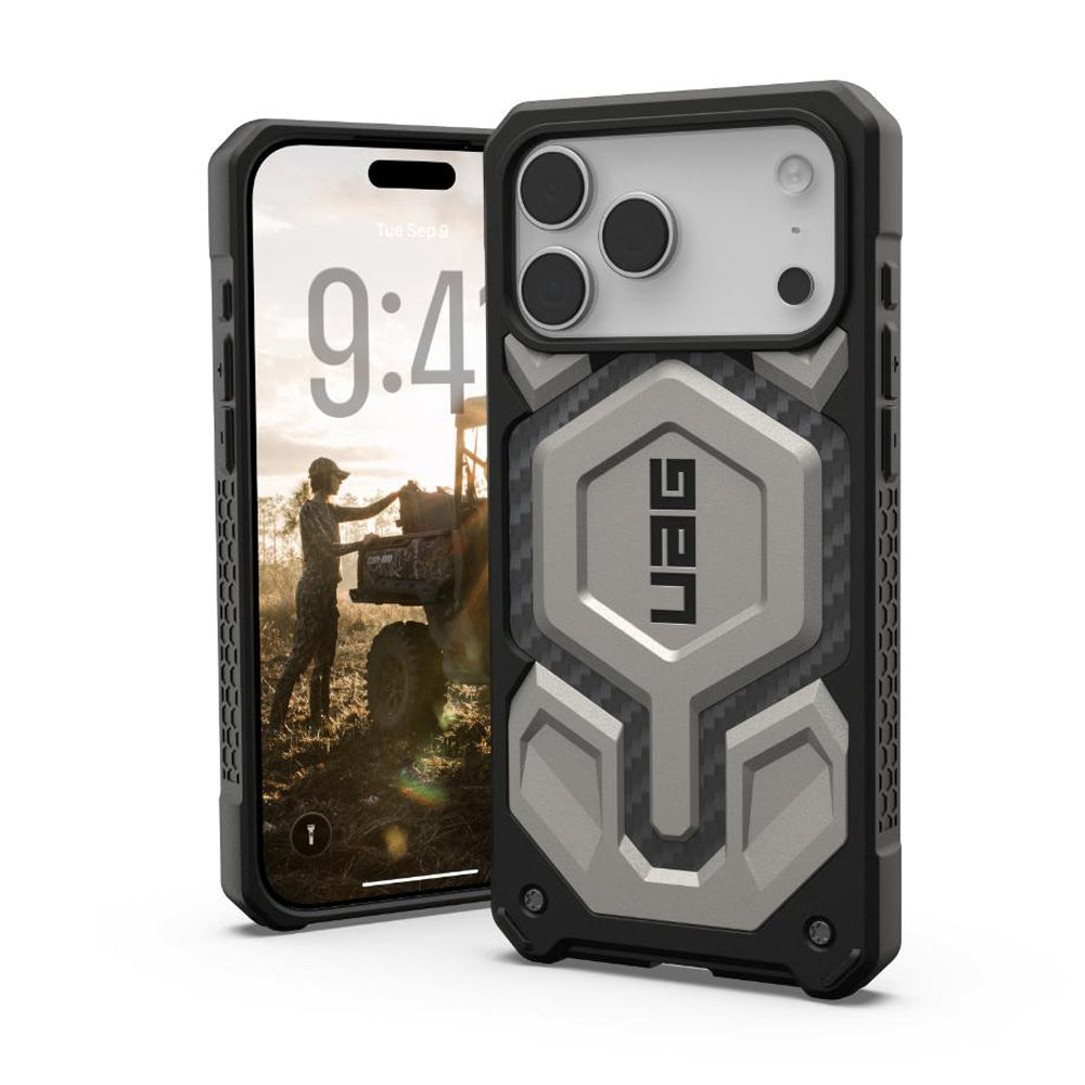 UAG Monarch Pro Case for iPhone 17 Pro Max - Titanium