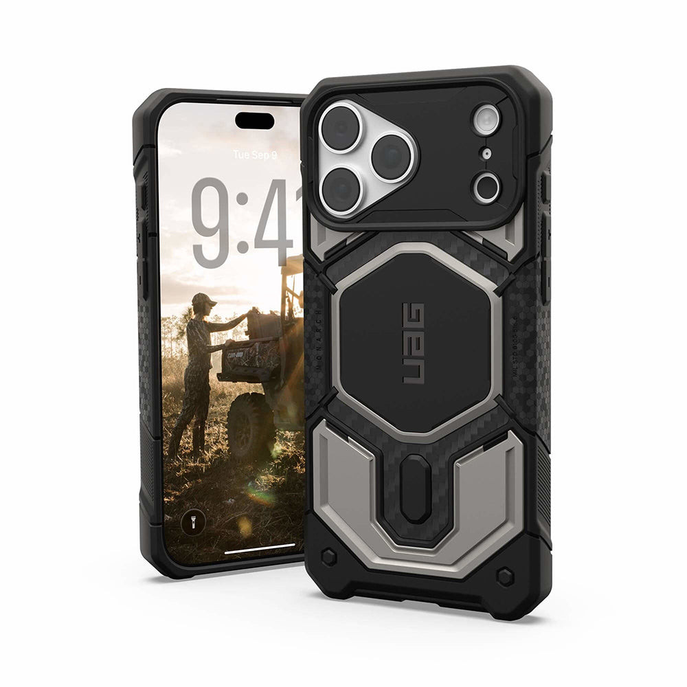 UAG Monarch Pro - iPhone 18 Pro Max - Titanium