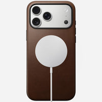 NOMAD Leather Case for iPhone 18 Pro Max/17 Pro Max - Brown Ecco