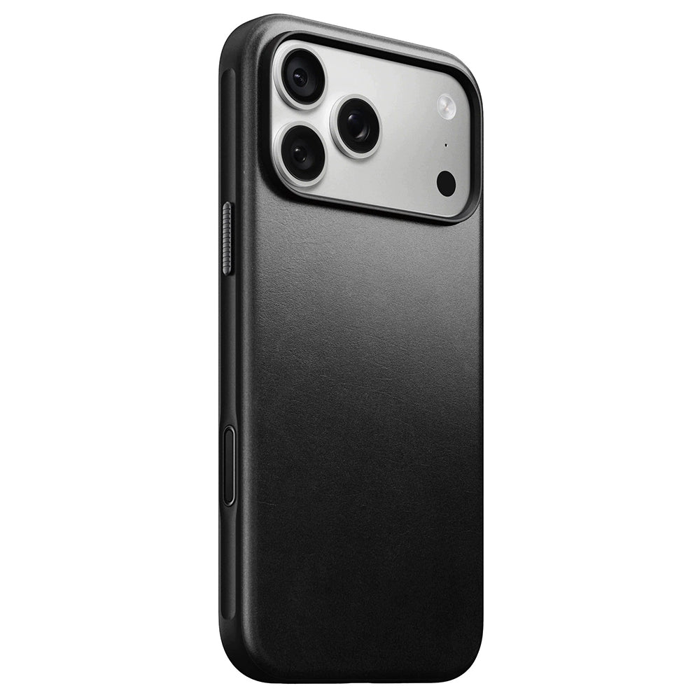 NOMAD Leather Case for iPhone 18 Pro Max - Black Horween