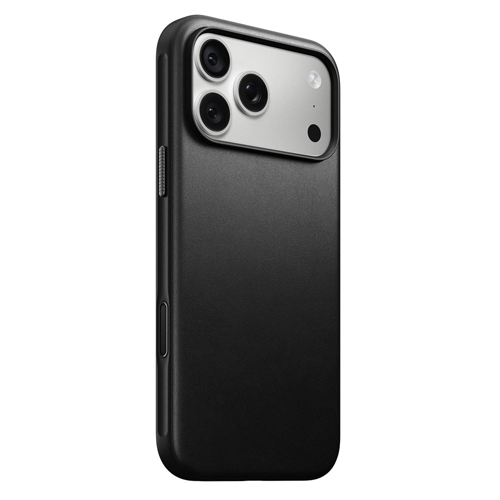 NOMAD Leather Case for iPhone 18 Pro Max - Black Ecco