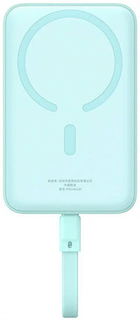 Thumbnail for Baseus Magnetic  & Cable Fast Charge Power Bank Type-C Edition 10000mAh 30W - Peppermint Blue