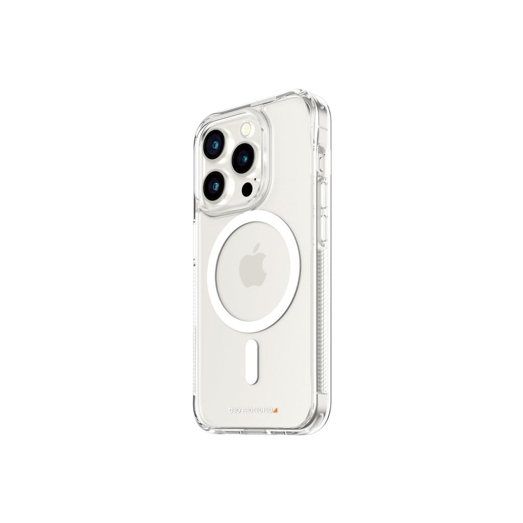 Panzer Glass Hardcase Magsafe Phone Case for iPhone 15 Pro - Clear