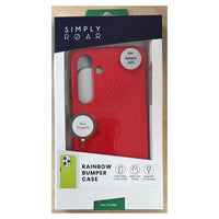 Thumbnail for Samsung Galaxy S24 / S25 Simply Roar Neon PC Case - Red