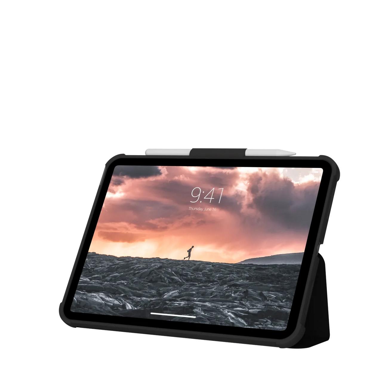 UAG Plyo  iPad 10.9" (10th Gen, 2022) Folio Rugged Case- Black/ Clear