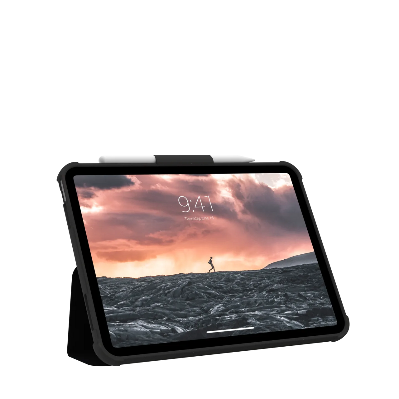 UAG Plyo  iPad 10.9" (10th Gen, 2022) Folio Rugged Case- Black/ Clear