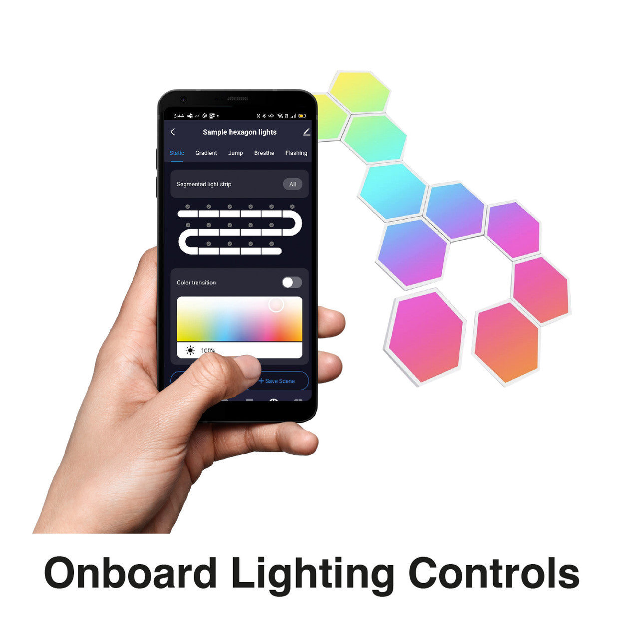 Laser Smart Home DIY Hexagon Light