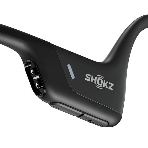 Shokz OpenRun Pro Premium Bone Conduction Open-Ear Sport Headphones - Black