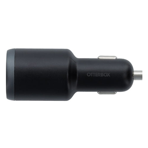 OtterBox 100W Dual Port Standard Fast Car Charger - Black
