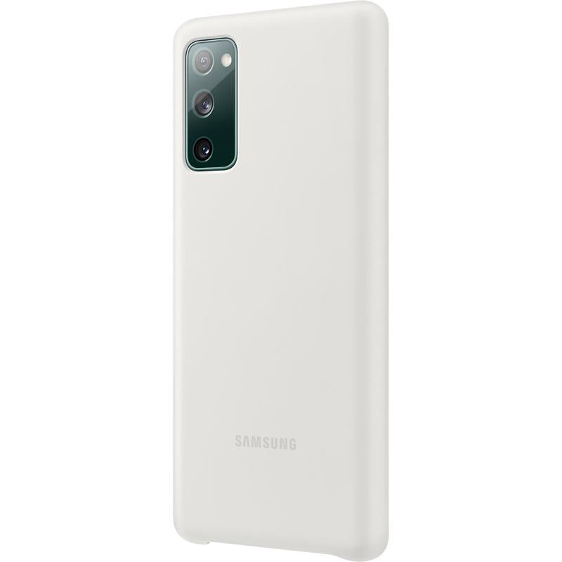 Samsung Silicone Cover Case for Galaxy S20FE - White