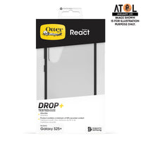 Thumbnail for OtterBox React Case for Samsung Galaxy S25 Plus - Black Crystal
