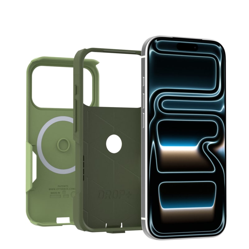OtterBox Commuter Case with Camera Control for New iPhone 18 Pro, 17 Pro - Green