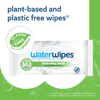 Thumbnail for Hydrating Clean, 99% Water Based with Aloe Vera, Clean, Hydrate & Protect Skin, Unscented & Hypoallergenic WaterWipes Bundle