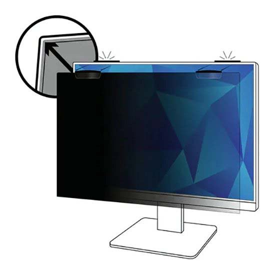 3M Privacy Filter for 24" Monitor with 3M COMPLY Magnetic Attach, 16:9