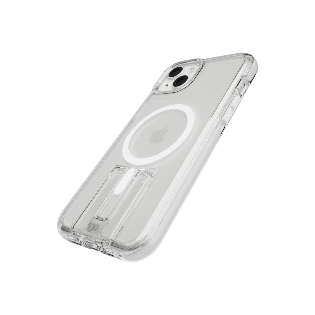 Tech21 Evo Crystal Kick iPhone 15 Plus Case MagSafe Compatible - White