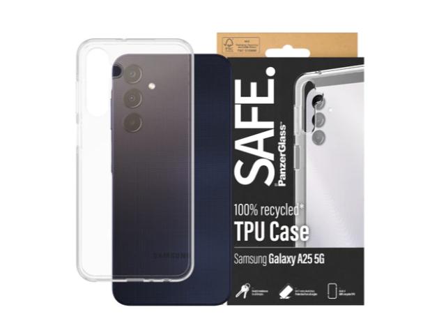 PanzerGlass SAFE TPU Case for Samsung Galaxy A25 - Clear