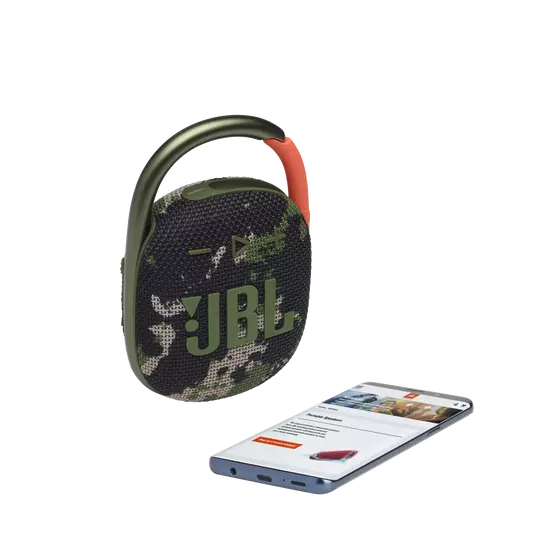 JBL Clip 4 Ultra-portable Waterproof Speaker - Squad