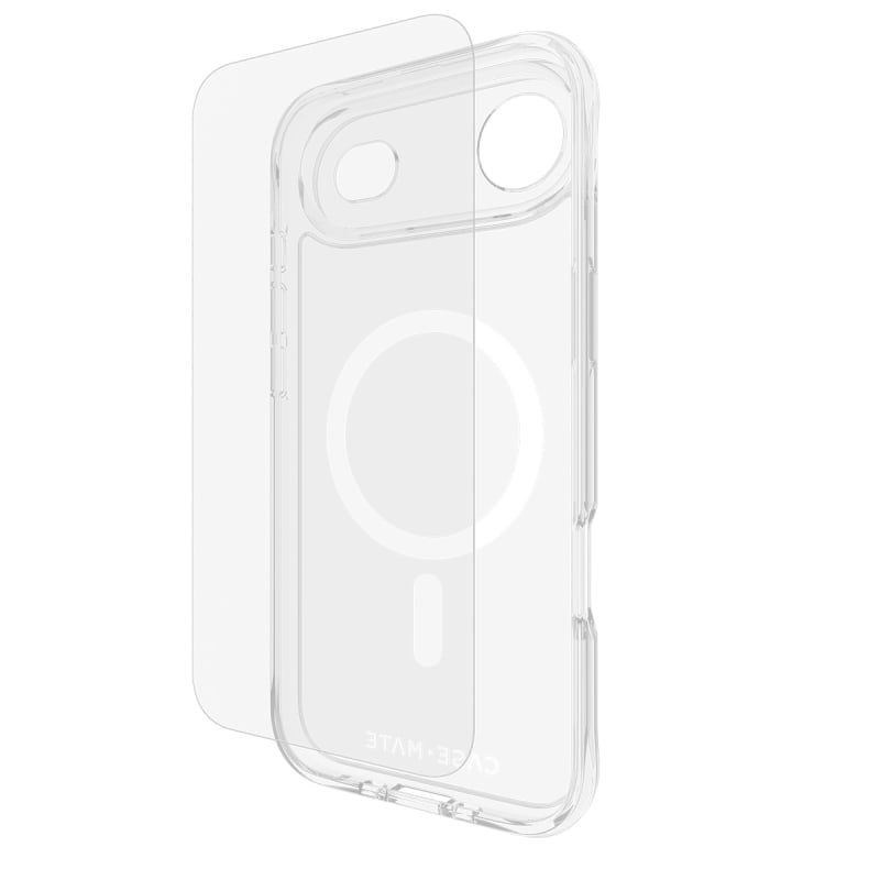Case-Mate MagSafe Case & Screen Protection Pack for iPhone Air - Clear