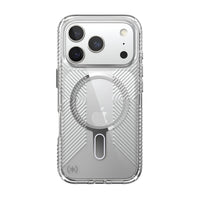 Thumbnail for Speck Presidio Clear Grip for iPhone 17 Pro - Clear/Silver