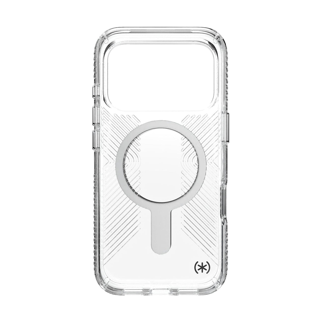 Speck Presidio Clear Grip for iPhone 17 Pro - Clear/Silver