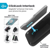 Thumbnail for Speck Presidio2 Grip for iPhone 17 Pro - Black/Grey