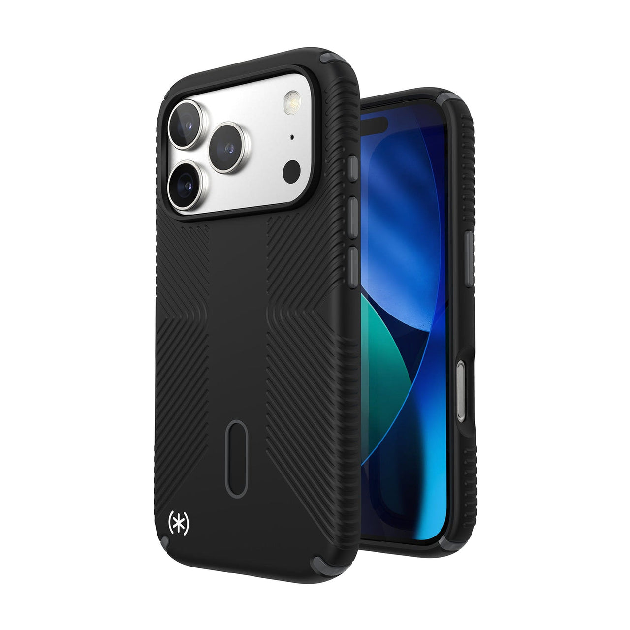Speck Presidio2 Grip for iPhone 17 Pro - Black/Grey