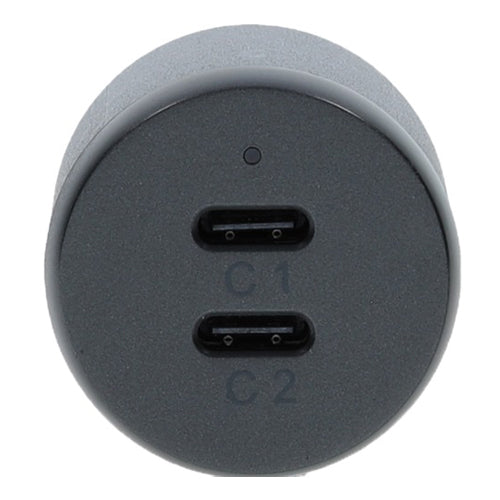 OtterBox 100W Dual Port Standard Fast Car Charger - Black