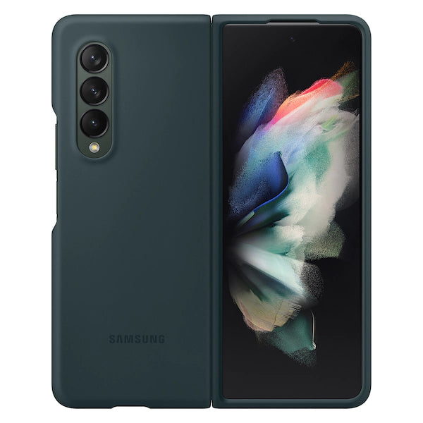 Samsung Silicone Cover for Galaxy Fold3 - Green
