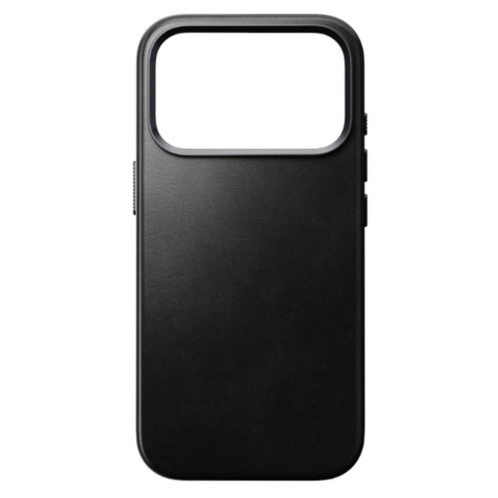 NOMAD Traditional Case for iPhone 18 Pro - Black Horween