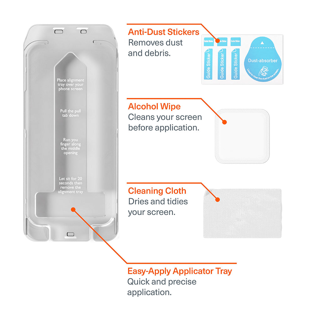 Cygnett OpticShield Tempered Glass Screen Protector for Samsung Galaxy A16 5G/ 4G (6.7") - Clear