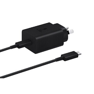 Samsung 45W AC Charger Power Adapter(2024 MODEL) with extra-long 1.8m USB-C Cable - Black