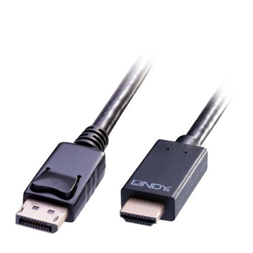 Lindy 3m DisplayPort to HDMI 10.2G Cable