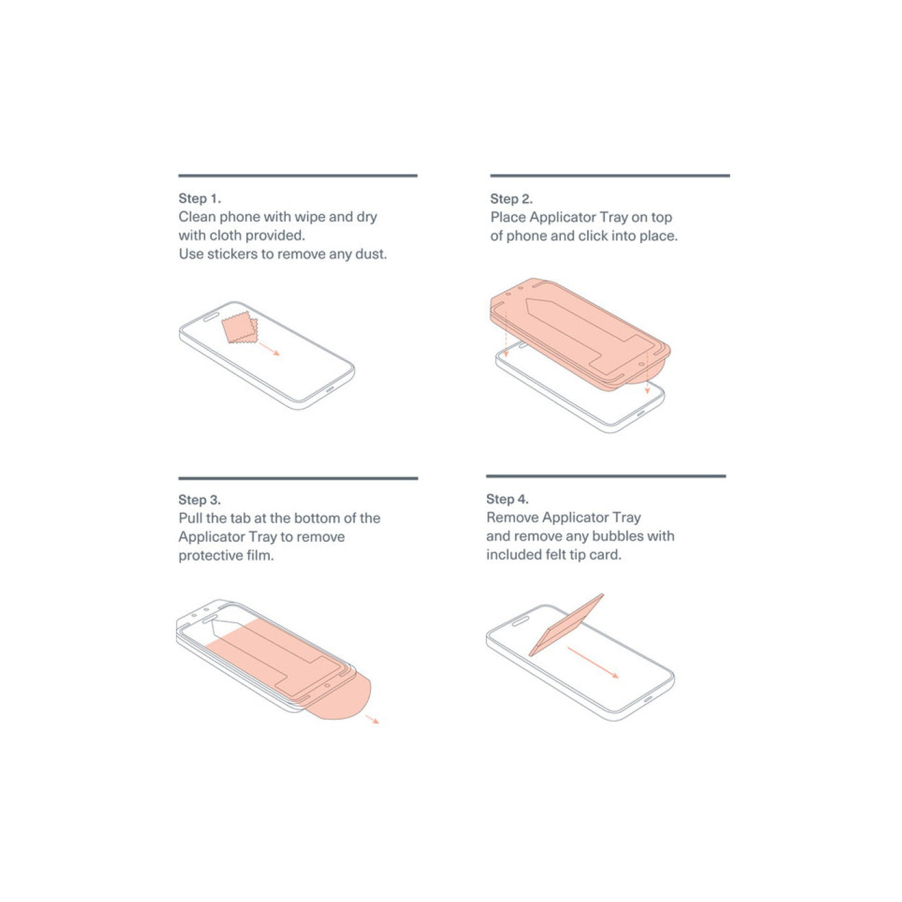 Cygnett Tough Screen Protector for iPhone 16