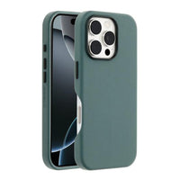 Thumbnail for OtterBox Symmetry Cactus Leather Back Case for iPhone 16 Pro - Green