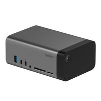 Thumbnail for Belkin Connect USB-C 11in1 Pro GaN Docking Station- Grey