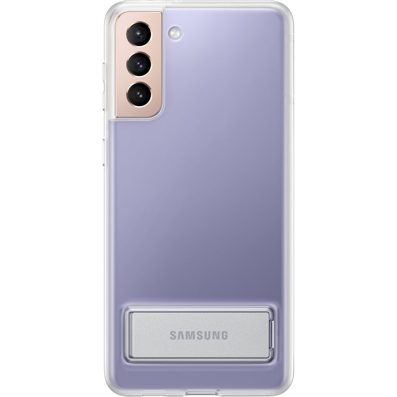 Samsung Clear Standing Cover Case for Galaxy S21+ - Clear