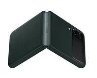 Thumbnail for Samsung Leather Cover for Galaxy Flip3 - Green