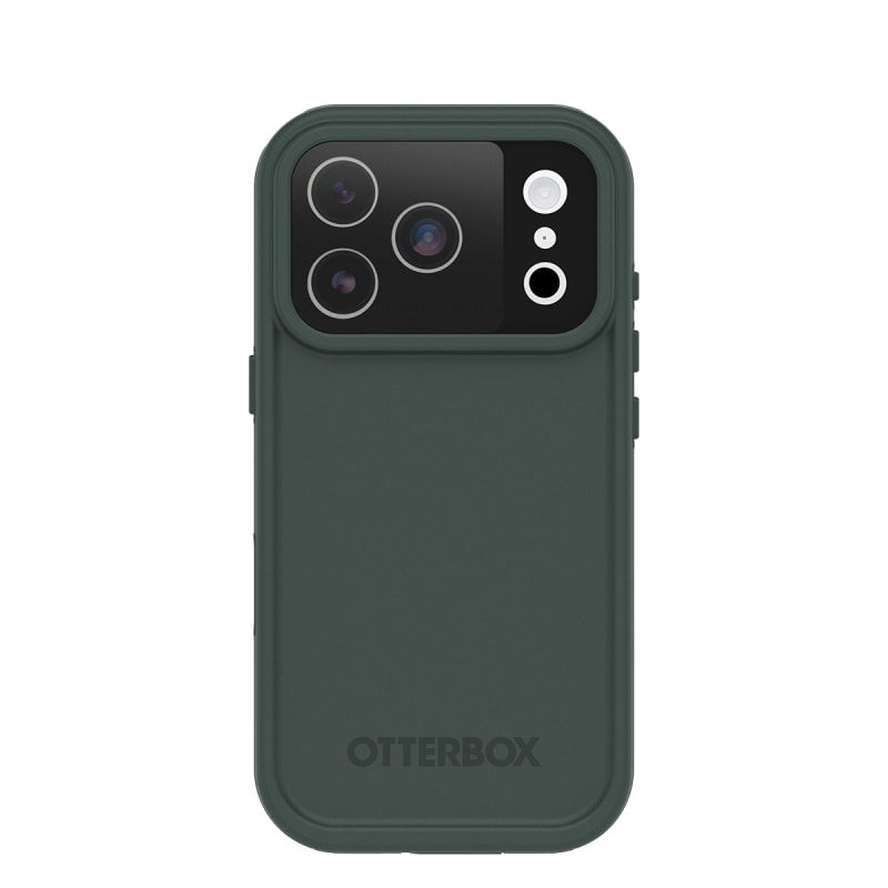 OtterBox Fre MagSafe Case with Cam Control for iPhone 17 Pro- Green