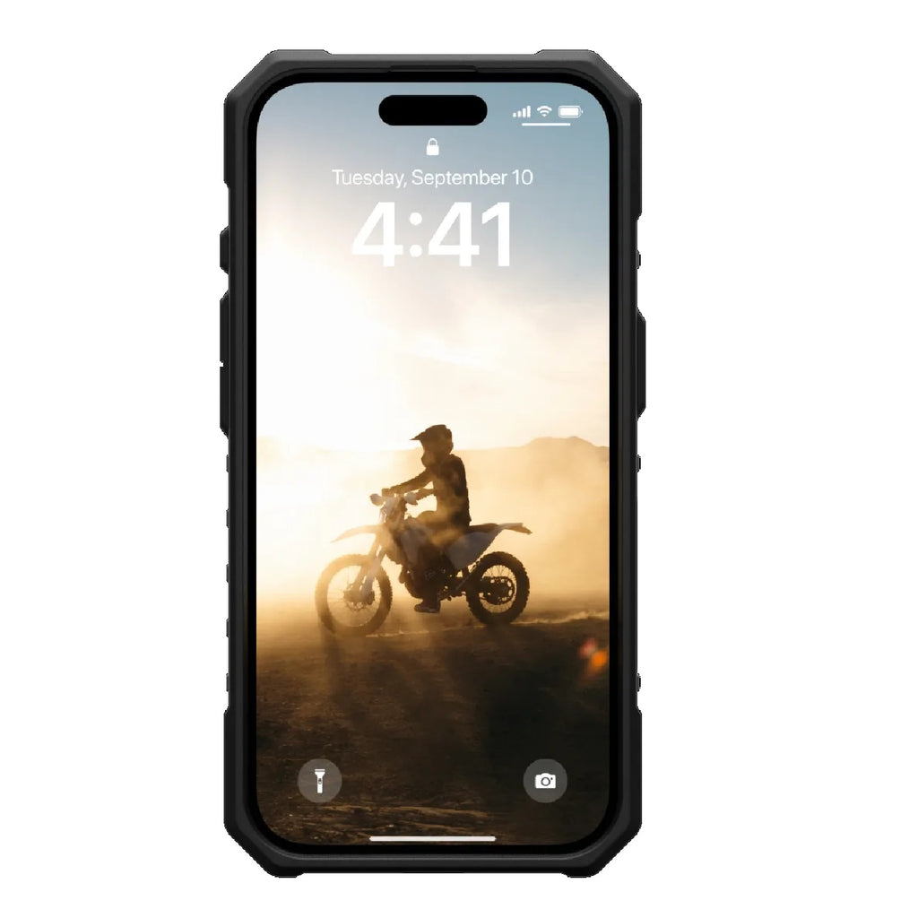 UAG Pathfinder Clear MagSafe Case for Apple iPhone 16 Pro (6.3")-Ice/Silver