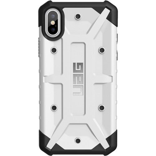 UAG iPhone Xs Pathfinder - White/Silver Logo