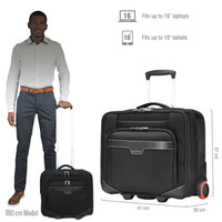 Thumbnail for Everki Journey Laptop Trolley Rolling Briefcase upto 11-Inch to 16-Inch