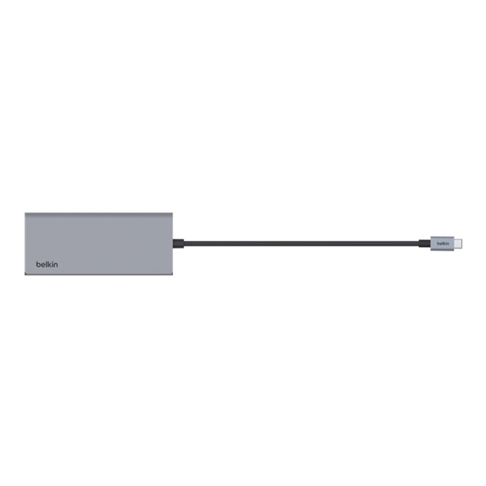 Belkin Connect USB-C To A 7 in-1 Multiport Adapter- Grey